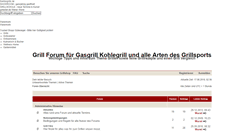 Desktop Screenshot of grillsportforum.de