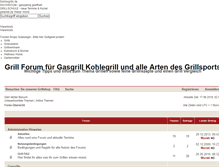 Tablet Screenshot of grillsportforum.de